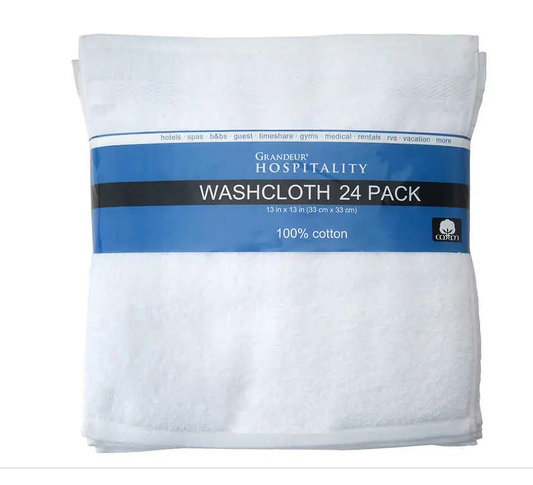 Washcloths- 24 pack
