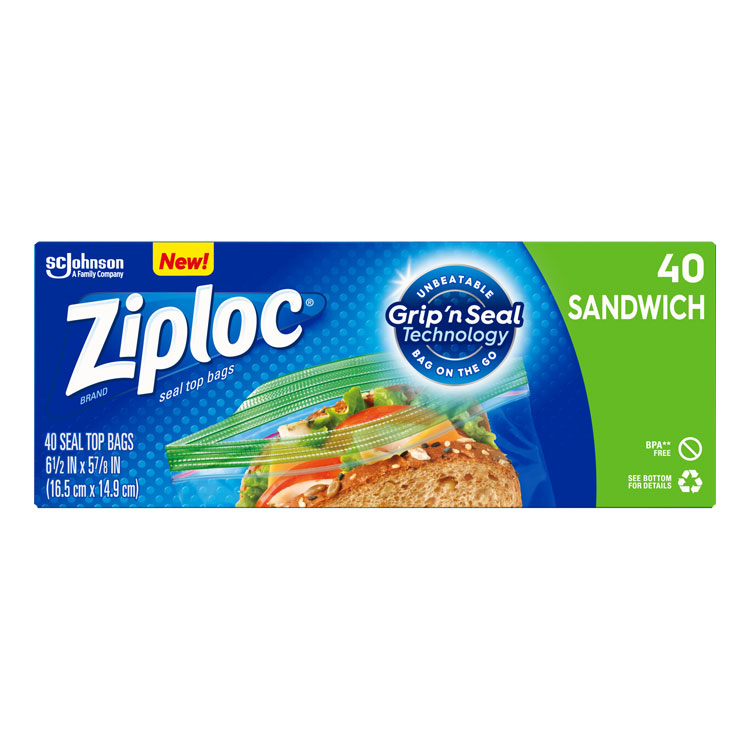 Storage Bags, Ziploc